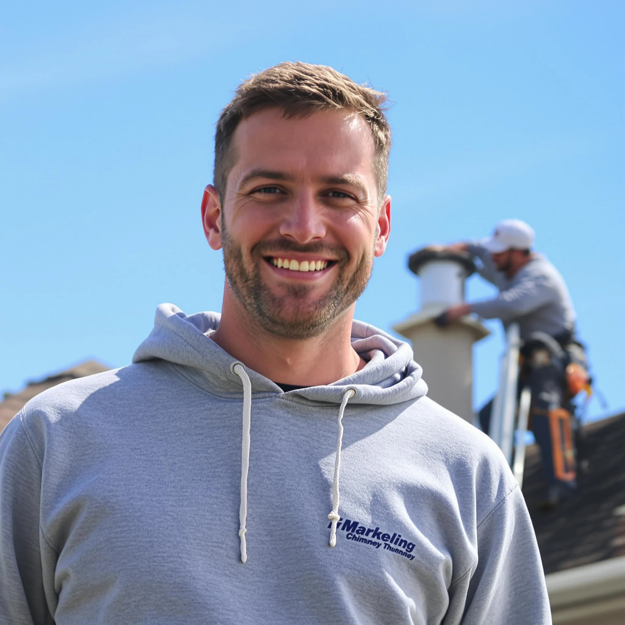 The Newton Chimney Sweep team.