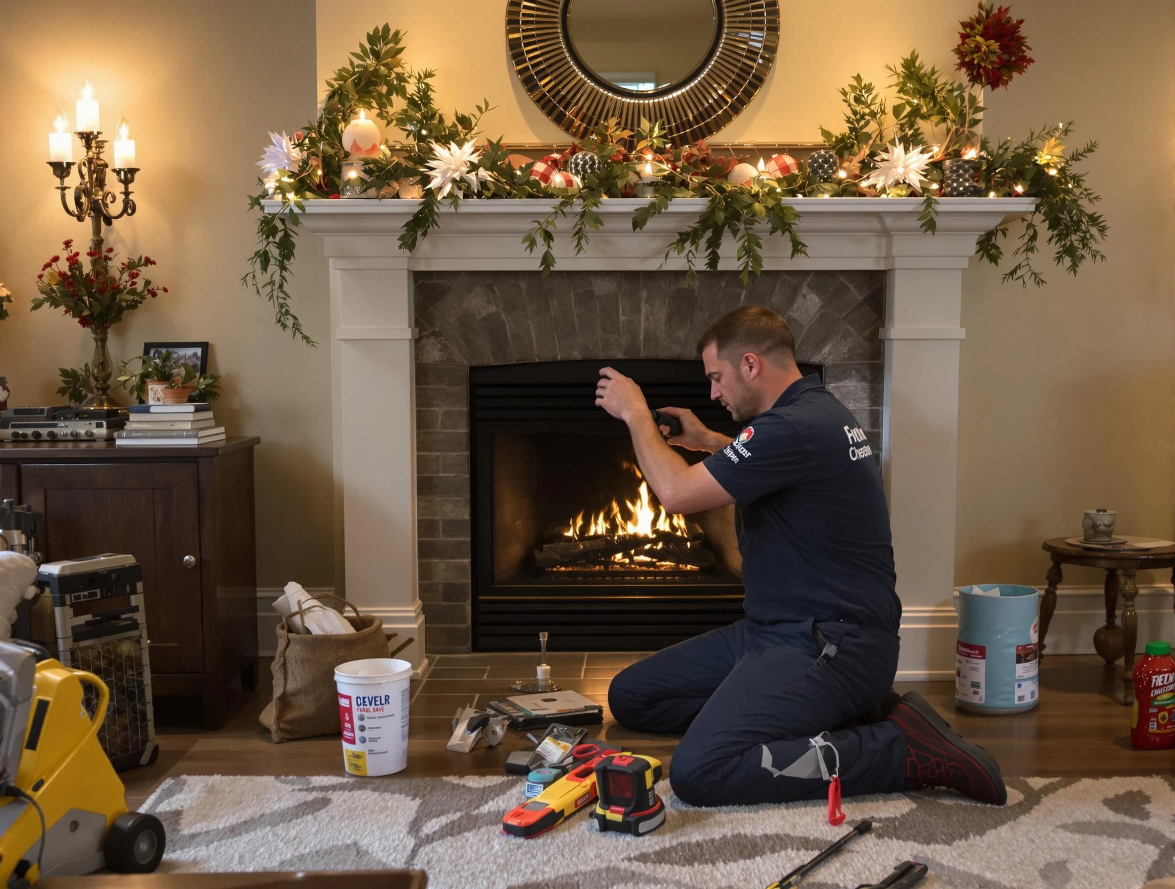 Newton Chimney Sweep offering fireplace maintenance services in Newton, MA