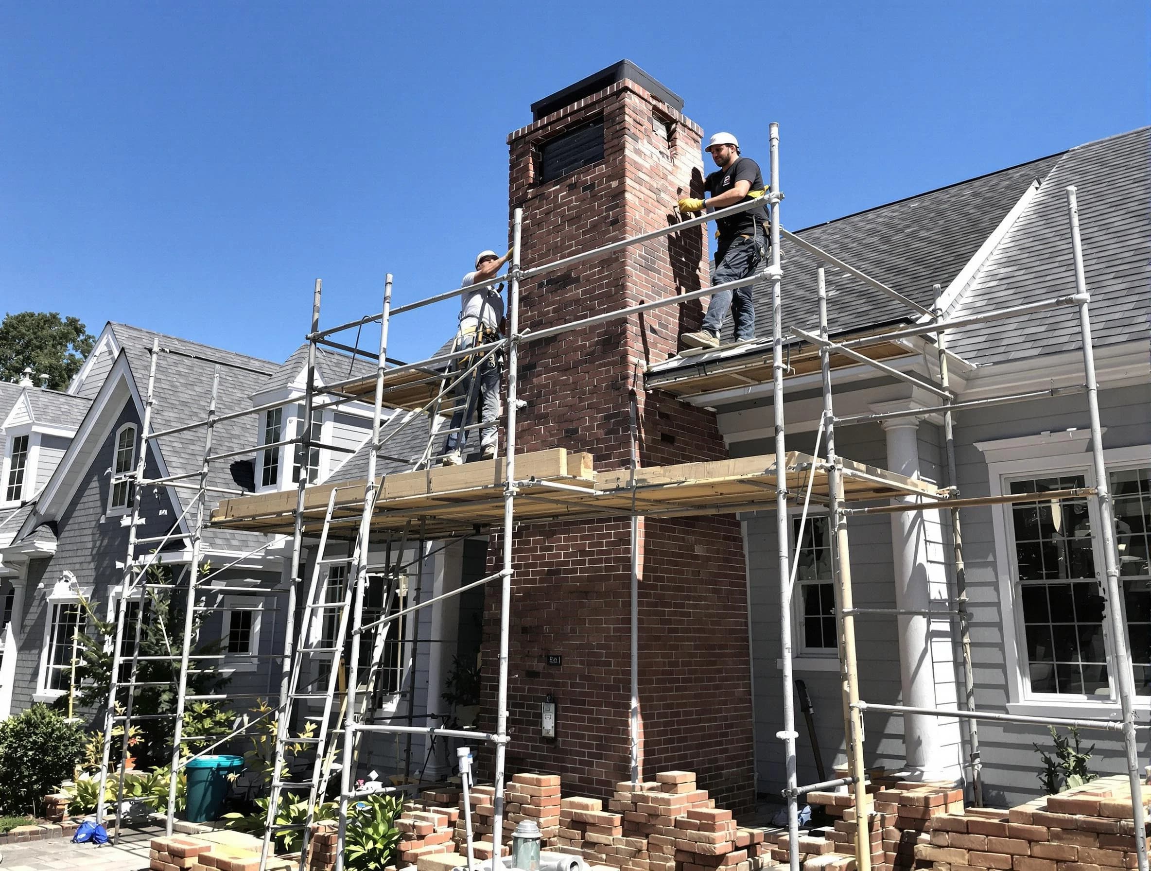 Chimney Rebuilding service in Newton, MA