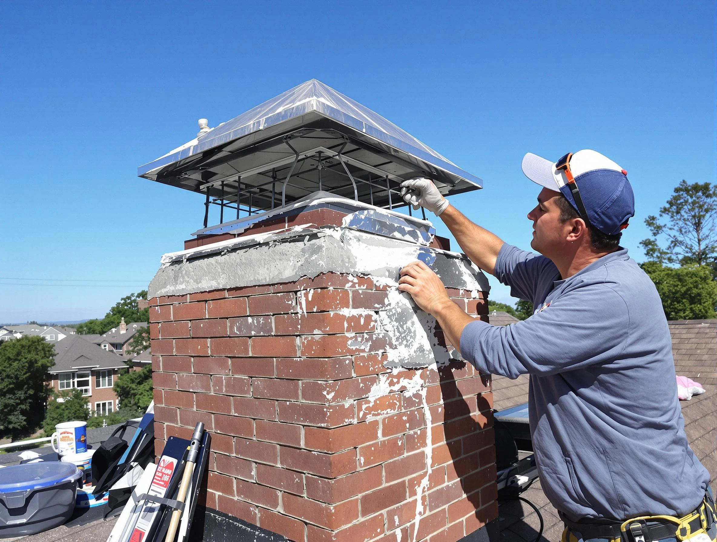 Chimney Crown Services in Newton