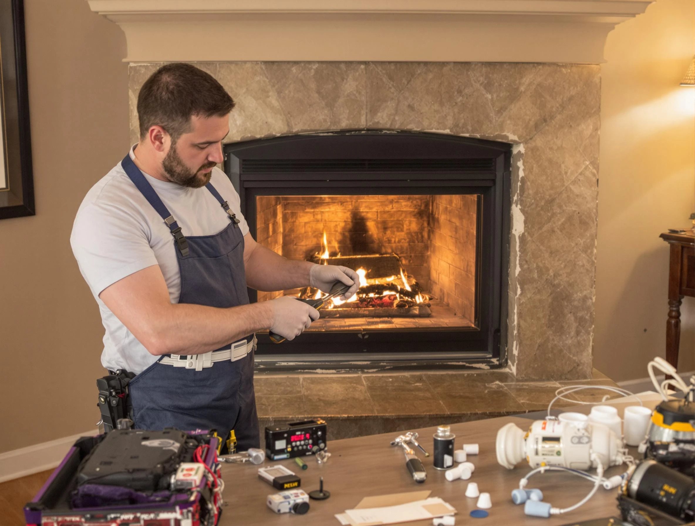 Fireplace Repair in Newton